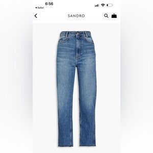 Sandro Blue Women's Jeans